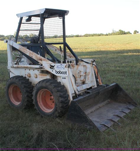 610 bobcat skid steer for sale|bobcat skid steer model 610.